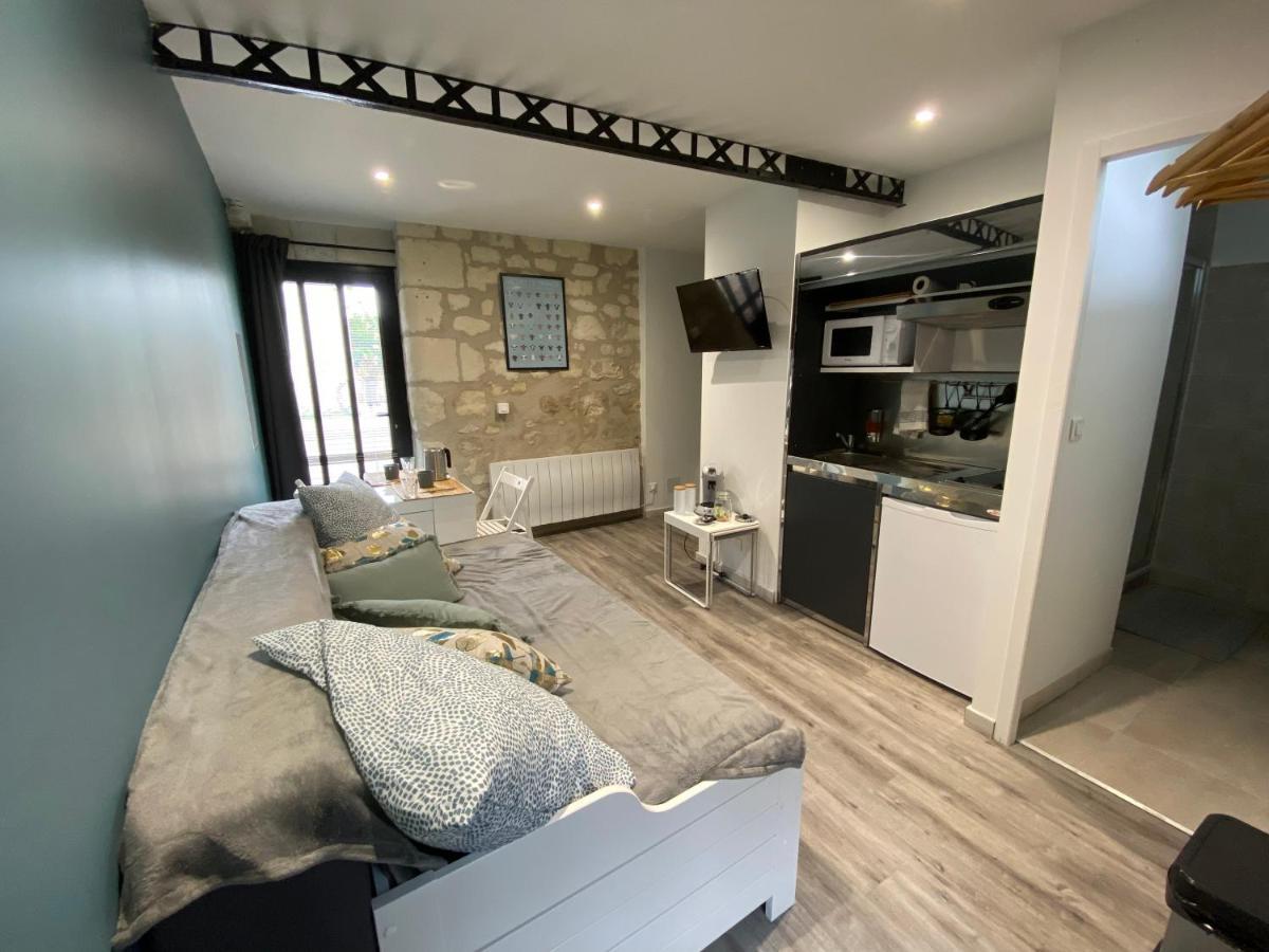 Studio Indre Climatise, La Halte De Cuze, Aux Abords De La Loire A Velo Huismes Luaran gambar