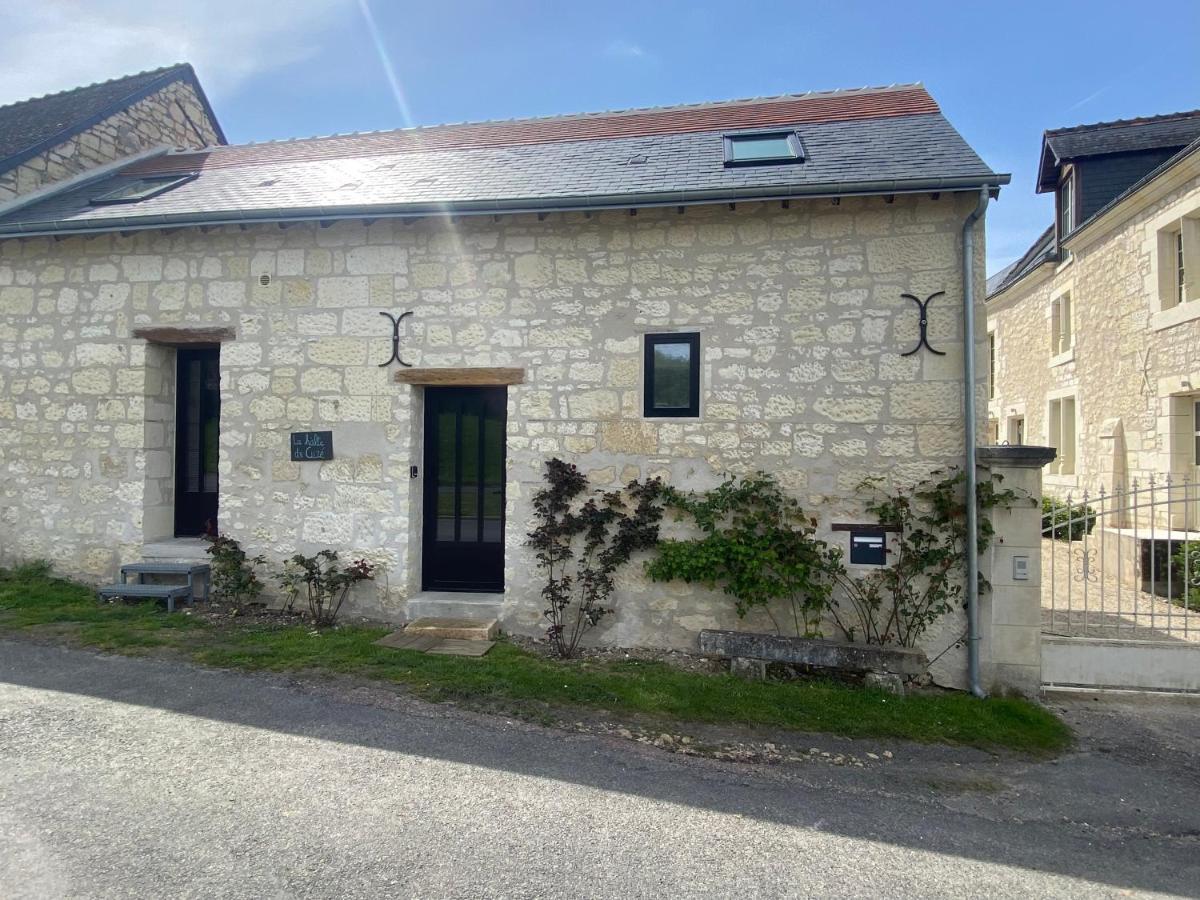 Studio Indre Climatise, La Halte De Cuze, Aux Abords De La Loire A Velo Huismes Luaran gambar